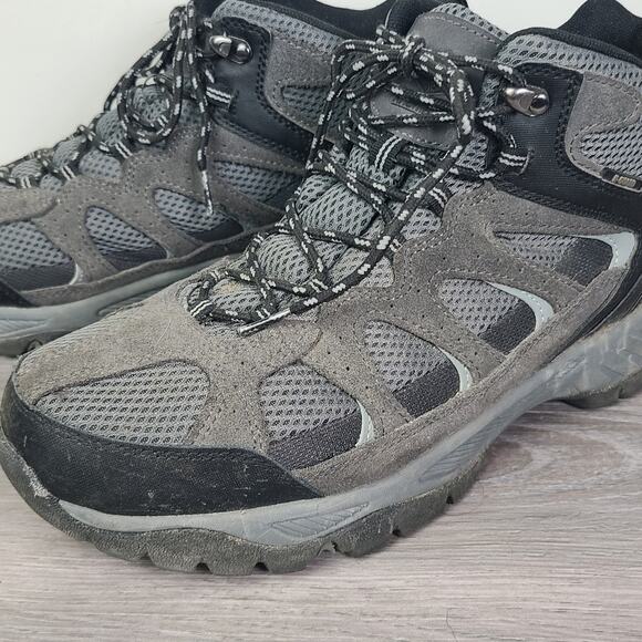 Khombu Men's Tyler Hiking Snow Work Outdoor Boots Gray Black Size 11 M - Picture 5 of 10